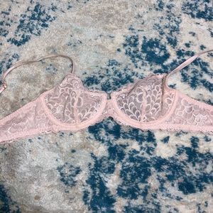 True & Co wire lace bra